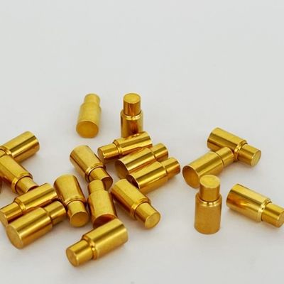 6.0mm C6801 đồng Pogo Pin SMT Connector Lò kiểu mạ vàng tùy chỉnh