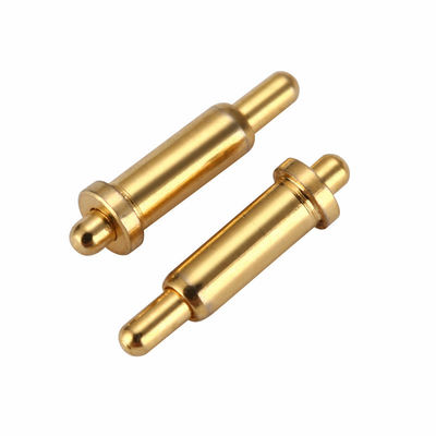 Cao độ 2,54mm 10pin Góc phải Nam Đồng thau được nạp từ tính Đầu nối pin Pogo từ tính