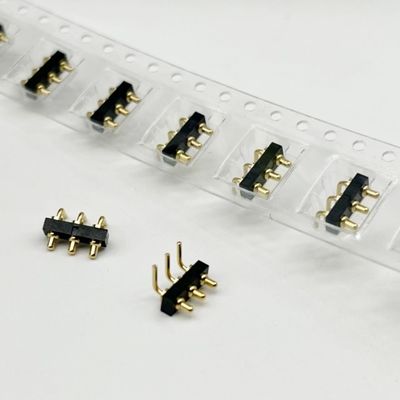 Khách hàng 2.54mm Dip Type 3pin H1.5mm Pogo Pin kết nối cho đầu nối chân xuân