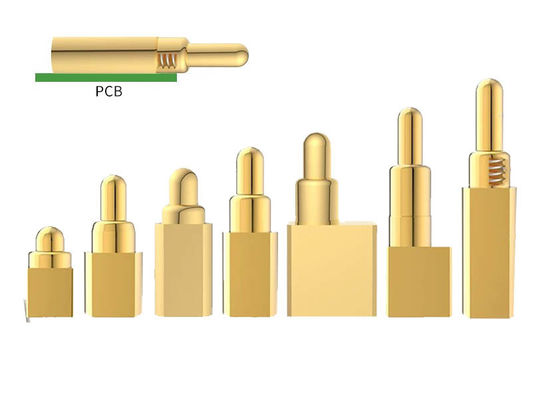 Custom Pogo Pin Side Sticker SMT Type vàng mạ cho 2.00mm Pogo Pin Connectors