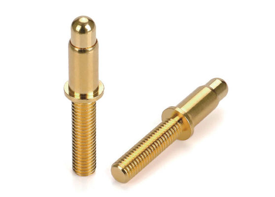 Loại sợi Pogo Pin Connector Brass Dia8.0 Spring Loaded Pogo Pin