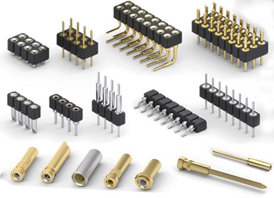 1.27mm 2,0mm 2,54mm Round Pin Header PCB Connector Machineed Pin Header SMT Type