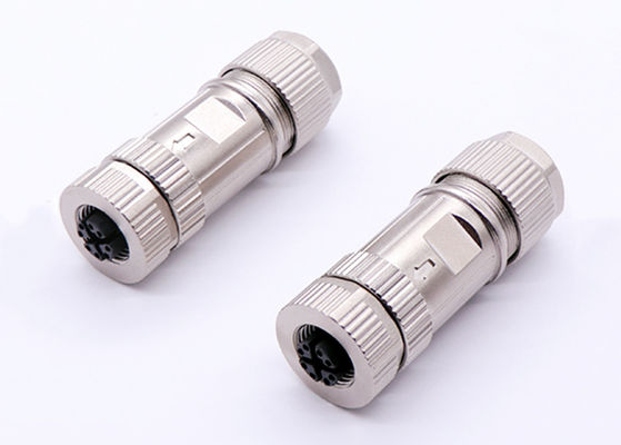 M12 X Code Connector Ethernet 8 Pin Male Female Plug Connector Bộ vít
