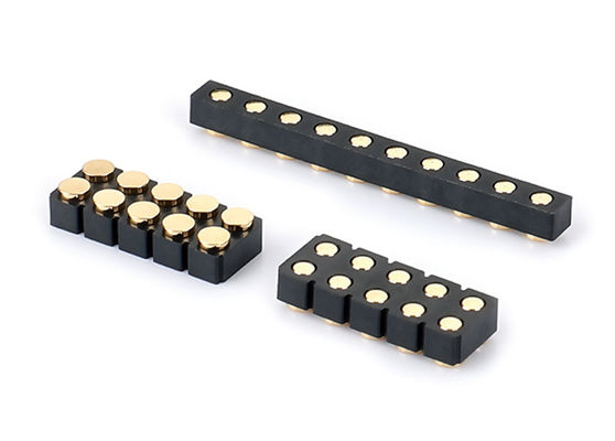 6 Pin Pogo Pin Connector Với Spring Contact Dễ bảo trì Và Thay thế