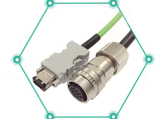 Một cảm ứng khóa phụ nữ vòng dây kết nối IP67 2P 10P thẳng dây hàn cắm