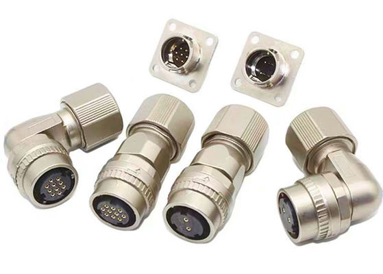 2 pin 10 pin dây tròn kết nối Servo Encoder Nam kết thúc hàn