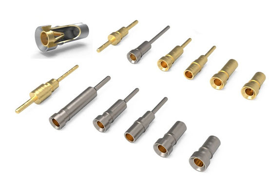 Máy móc đầu pin nữ Dia1.48xL9.40 Clip Contact 4/6 Ngón tay Tin Plated