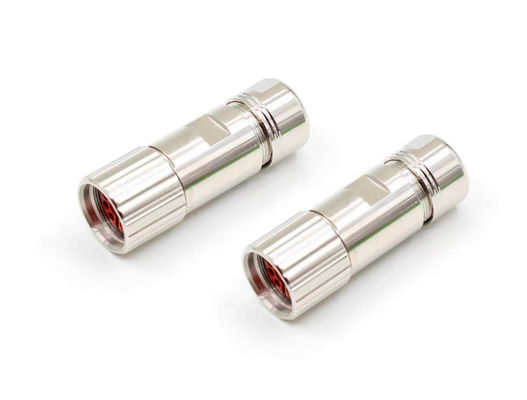 M23 Power Circular Wire Connector 6 Pin Servo Encoder Phụ nữ nam Crimp Wire plug