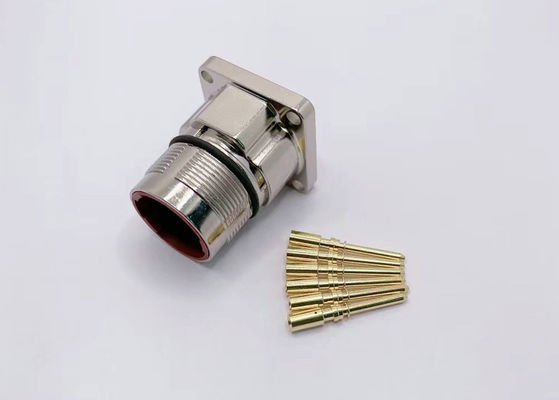 M23 Power Circular Wire Connector 6 Pin Servo Encoder Phụ nữ nam Crimp Wire plug