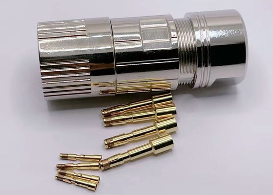 M23 Power Circular Wire Connector 6 Pin Servo Encoder Phụ nữ nam Crimp Wire plug