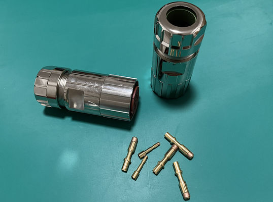 Bộ kết nối điện hình tròn M40 6 Pin Servo Encoder Chiếc cắm dây cắm nữ