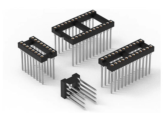 Máy tròn đầu pin SMT loại PCB H3.0mm 6 pin - 64 pin IC Socket