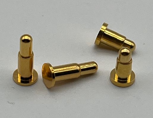 Đồng Pogo Pin Connector 1A Đánh giá hiện tại chính xác chế biến thông qua lỗ Pogo Pin