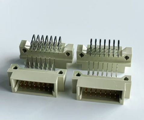 2.54mm Din 41612 kết nối 21 Vị trí góc phải nam 3x7Pin Eurocard kết nối