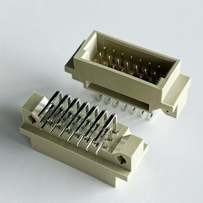 2.54mm Din 41612 kết nối 21 Vị trí góc phải nam 3x7Pin Eurocard kết nối