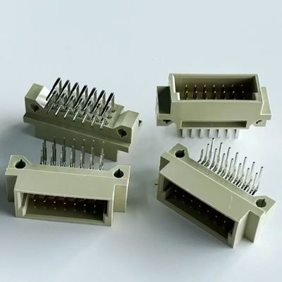 2.54mm Din 41612 kết nối 21 Vị trí góc phải nam 3x7Pin Eurocard kết nối