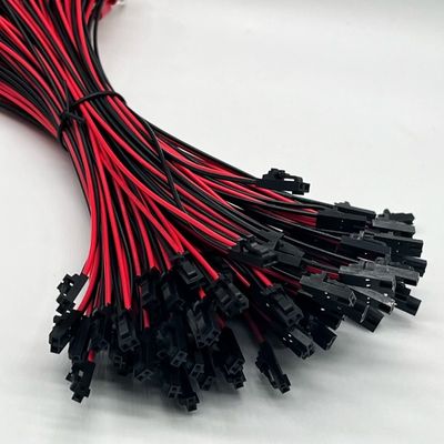 Molex 2.54mm 2P Connector nữ đến M4 Round Terminal với dây cáp UL1007 22AWG Cable