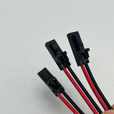 Molex 2.54mm 2P Connector nữ đến M4 Round Terminal với dây cáp UL1007 22AWG Cable