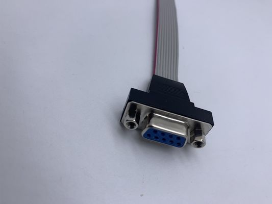 D-sub DB9 đến FC-10p 2.54mm Cáp băng phẳng nam nữ đến 10 26 pin IDC dây kết nối