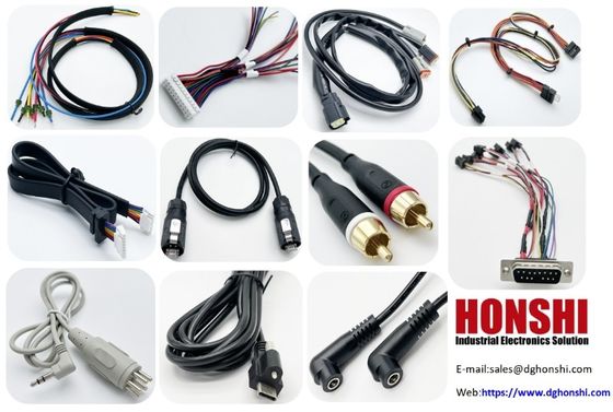 3.0 mm Pitch hình chữ nhật cáp Molex Mini-Fit 8Position Crimp Connector Molded Cable