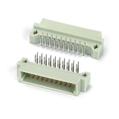 DIN 41612 kết nối 2 hàng 10 chân nữ chân thẳng qua lỗ 2x5 Pitch 2.54mm DIP