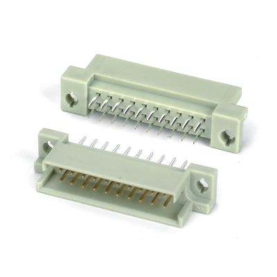 DIN 41612 kết nối 2 hàng 10 chân nữ chân thẳng qua lỗ 2x5 Pitch 2.54mm DIP