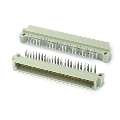 DIN 41612 kết nối 2 hàng 10 chân nữ chân thẳng qua lỗ 2x5 Pitch 2.54mm DIP