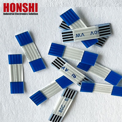 Đầu nối flex phẳng AWM 20624 0.5mm Pitch 4 Pin Pin Facable Flat Ribbon Cáp lắp ráp