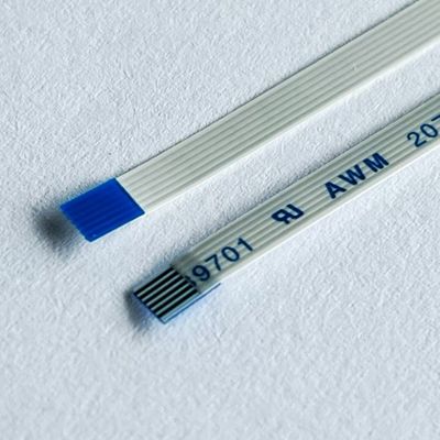 6 pin FFC Cáp phẳng Custom AWM 20706 105C 60V VW-1 0,5mm Pitch 8 10 64p FFC FPC Cáp