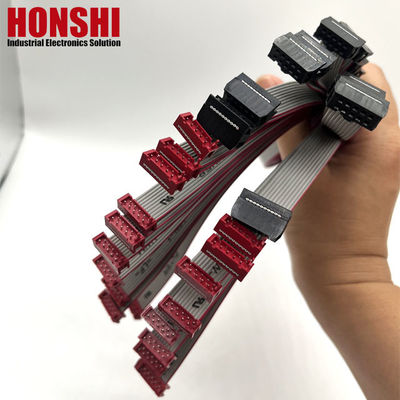 UL2651 Cáp phẳng với đầu nối IDC 8 10 20 30 34 36 40 64 Pin Ribbon IDC Cable