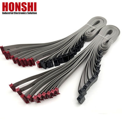 UL2651 Cáp phẳng với đầu nối IDC 8 10 20 30 34 36 40 64 Pin Ribbon IDC Cable