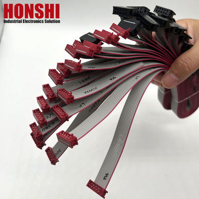 UL2651 Cáp phẳng với đầu nối IDC 8 10 20 30 34 36 40 64 Pin Ribbon IDC Cable