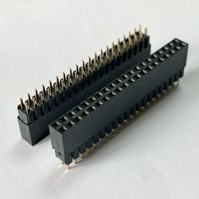 2.54mm Pitch Dual Row H8.5mm Board To Board Connector Kết nối đầu pin nữ