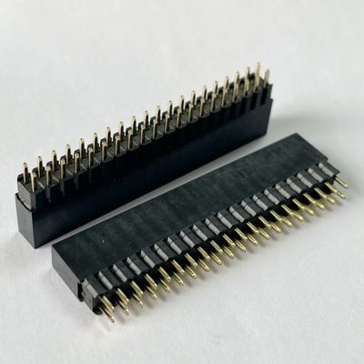 2.54mm Pitch Dual Row H8.5mm Board To Board Connector Kết nối đầu pin nữ