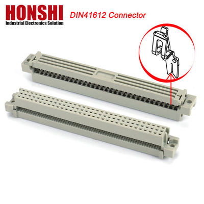 PCB góc phải nam 48P 3 hàng DIN41612 kết nối, 90 độ R / A PCB nam 3 * 16P 48pin