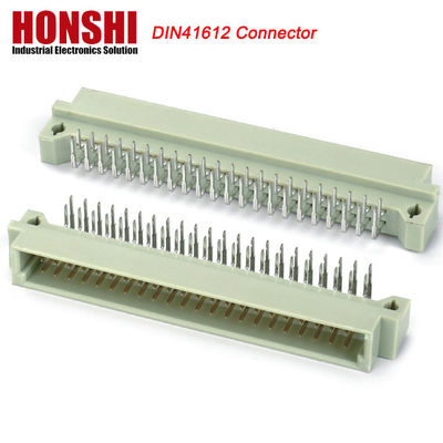 PCB góc phải nam 48P 3 hàng DIN41612 kết nối, 90 độ R / A PCB nam 3 * 16P 48pin