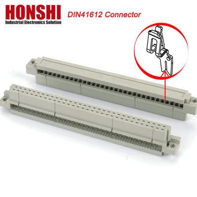 2.54mm Euro DIN 41612 kết nối nữ IDC loại 3 hàng 64P 96P kết nối cho bảng PCB