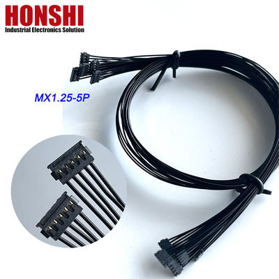 Cáp pin hai đầu 5P MX1.2 MOLEX 78172 Bộ lắp ráp dây đầu cuối màu đen