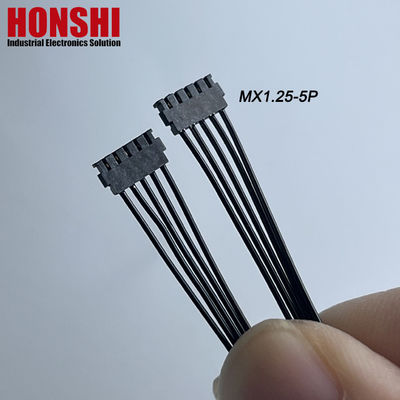Cáp pin hai đầu 5P MX1.2 MOLEX 78172 Bộ lắp ráp dây đầu cuối màu đen