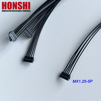 Cáp pin hai đầu 5P MX1.2 MOLEX 78172 Bộ lắp ráp dây đầu cuối màu đen