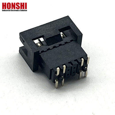 1.27mm Pitch H5.7mm SMT đồng vàng đệm nam hộp đầu PCB kết nối
