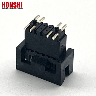 1.27mm Pitch H5.7mm SMT đồng vàng đệm nam hộp đầu PCB kết nối