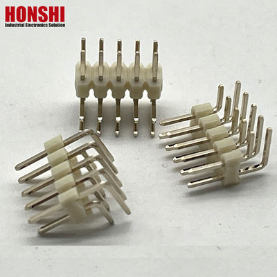 2.54mm Pin Header Hai hàng 4 6 10 20 40P Male Header Connector PCB Pin Strip màu trắng tùy chọn