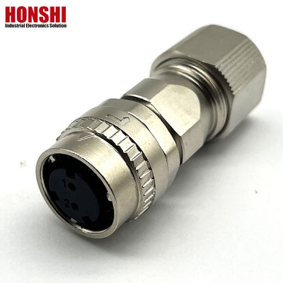 DDK CM10 Series 2Pin Circular Connectors nữ Solder Type One Touch Locking Cỡ nhỏ