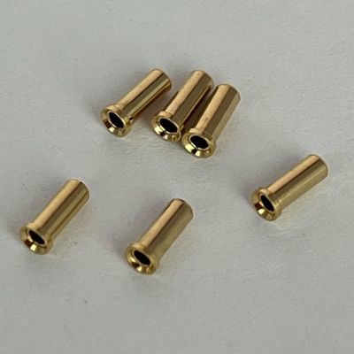 2.32mm vòng kết nối Crimp liên lạc nữ đồng pin vàng mạ pin kết nối