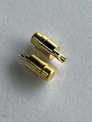Kiểm tra thăm dò 3 5 6 8 10 12 15 Amps 20 một dòng điện cao Pogo Pin Connector Wire Solder Cup