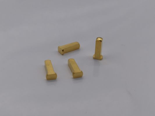 Sản xuất Chốt Đầu Cực Đồng Gia Công Chính Xác, Chốt Tiện Đồng Thau CNC POM