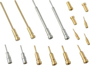Sản xuất Chốt Đầu Cực Đồng Gia Công Chính Xác, Chốt Tiện Đồng Thau CNC POM