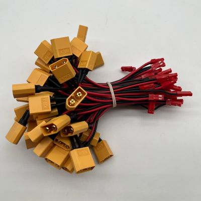 OEM Cable Amass nữ đến nam XT30 XT60 XT90 dây chuyền dây chuyền dây chuyền nối với đầu nối JST XH SM