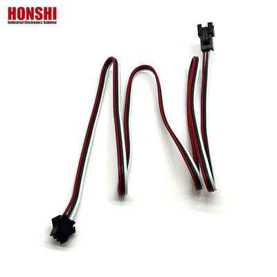 UL1007 Wire Harness Assembly SM 2.54mm 2 Pin 6 Pin 8 Pin Custom Electrical Cable Assemblies